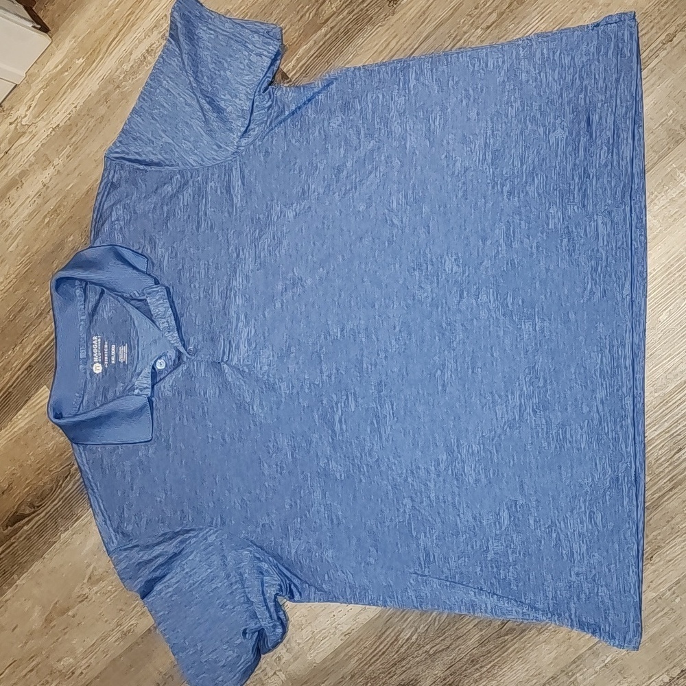 Haggar clothing performance stretch size XXL heathered blue